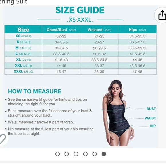 Smismivo Tummy Control Halter One Piece
Slimming Retro Swimsuit Ruched Size S - Picture 9 of 10